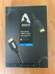 AVINITY - Przewód HDMI 0,75m czarny