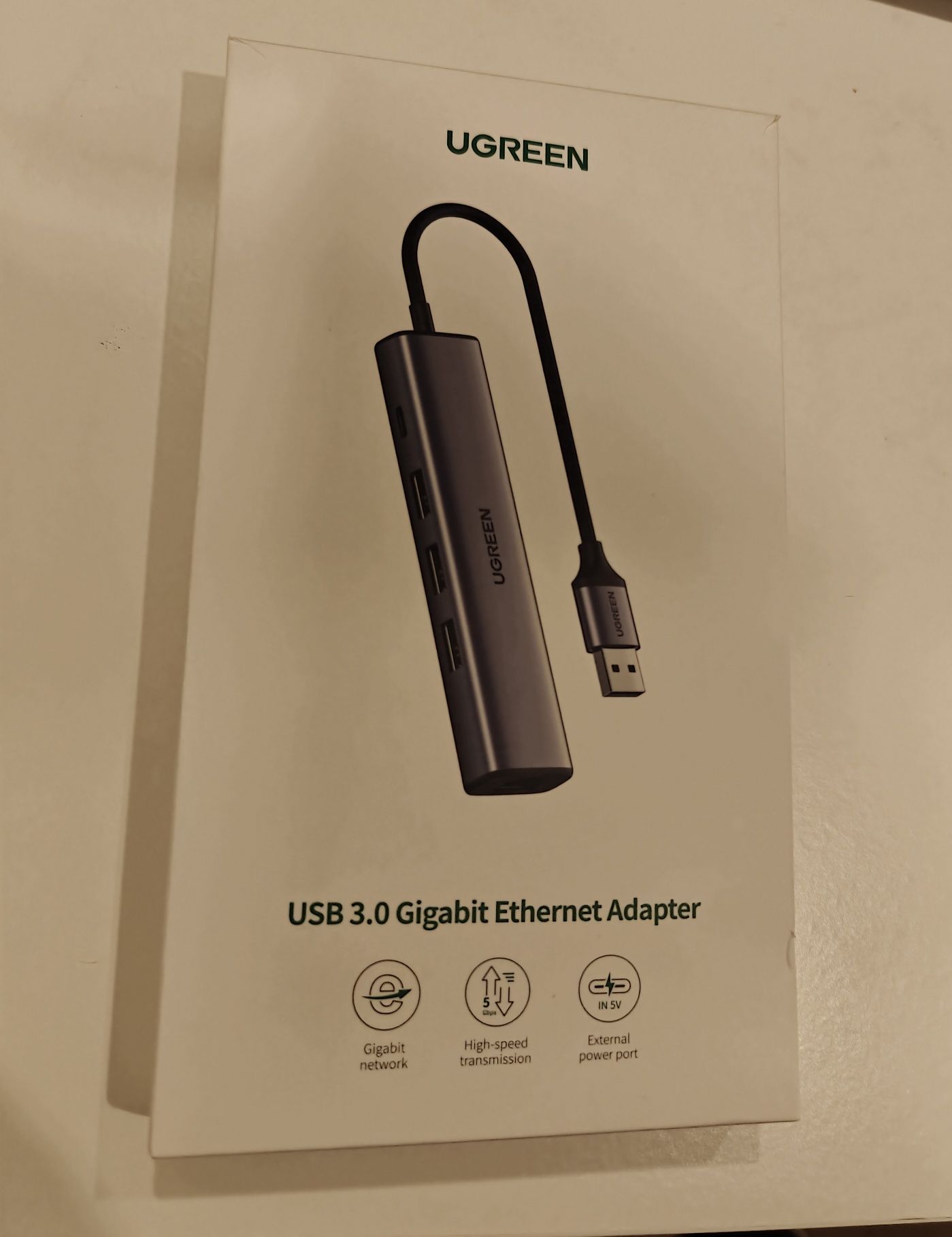 UGREEN hub USB 3.0 Gigabit Ethernet Adapter