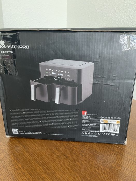 Аерогриль Masterpro Double 9 літрів, 2400 Вт