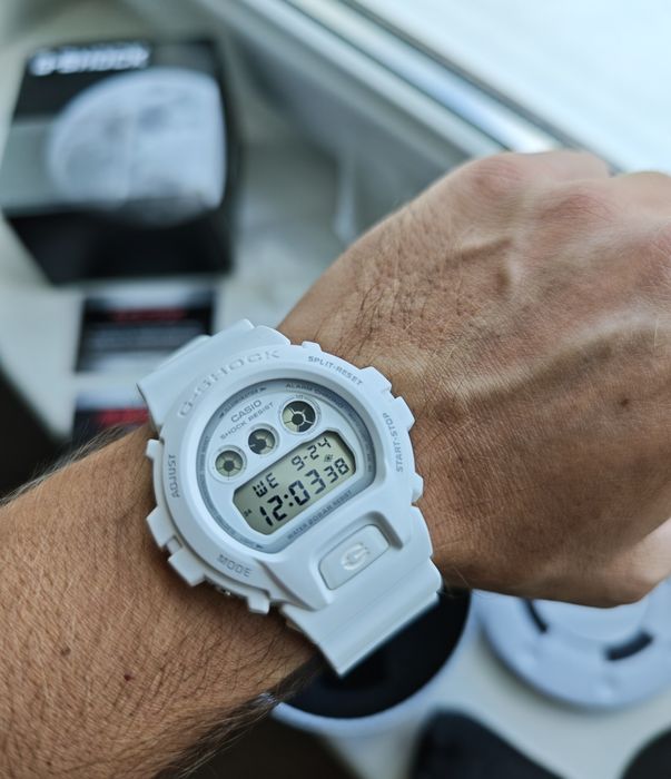 Casio G-Shock DW-6900 NASA biały Limitowany MTG Rangeman NOS