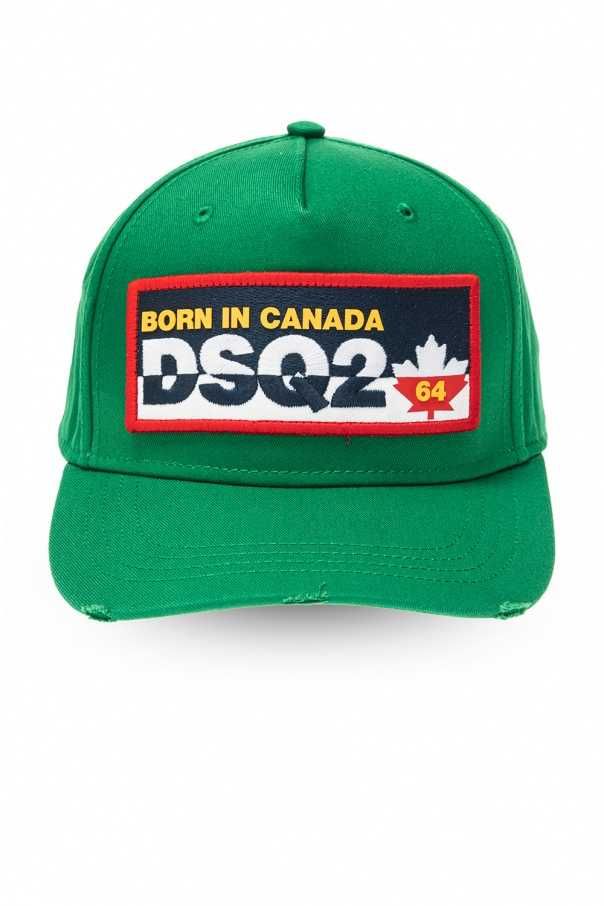 Czapka dsquared2 dsquared DSQ2 born in canada zielona