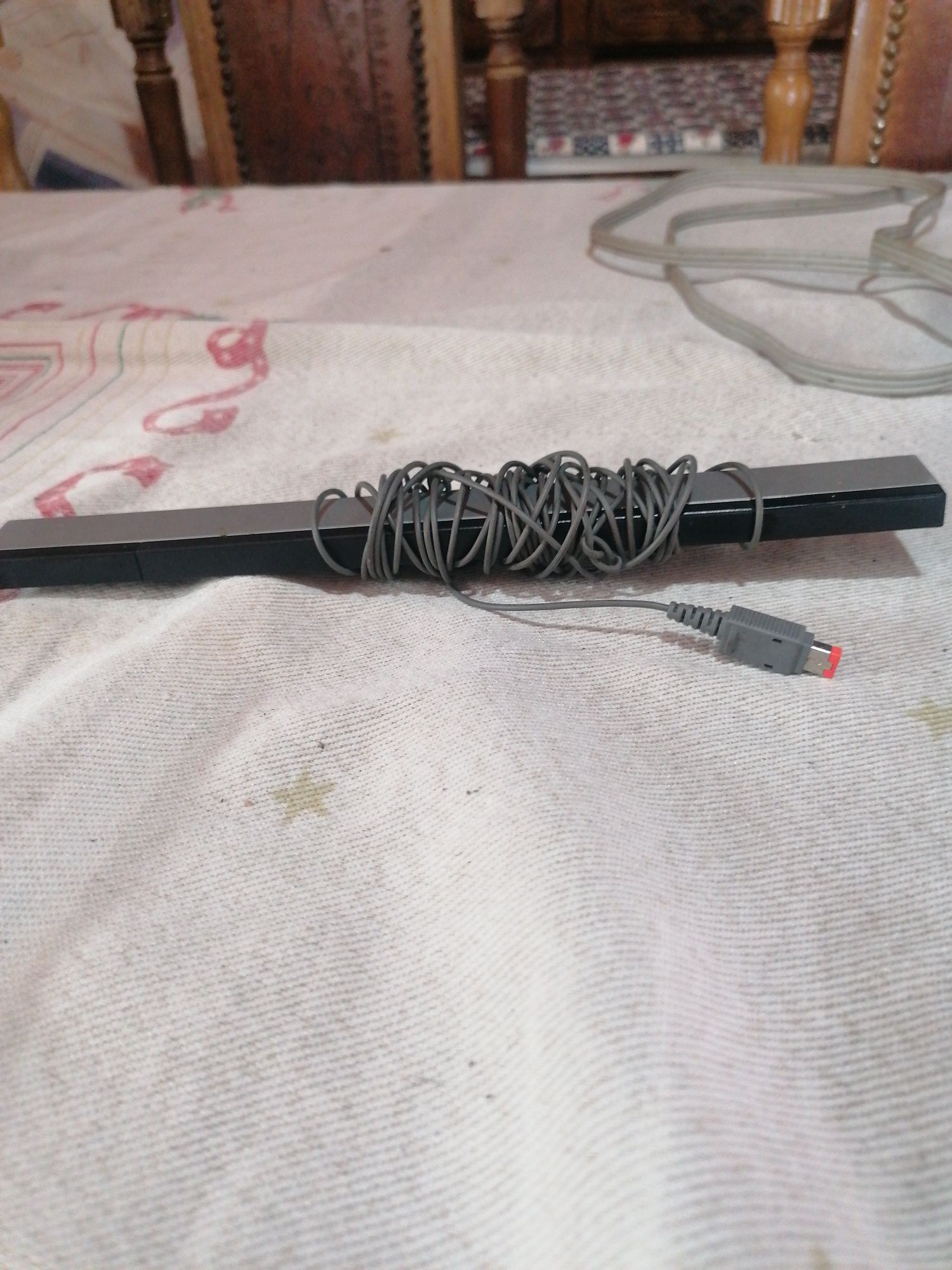 Nintendo Wii preto + controle original, bom estado.