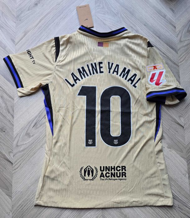 koszulka FC BARCELONA x KOBE wyjazd 25/26 L. YAMAL meczowa S M L slim!