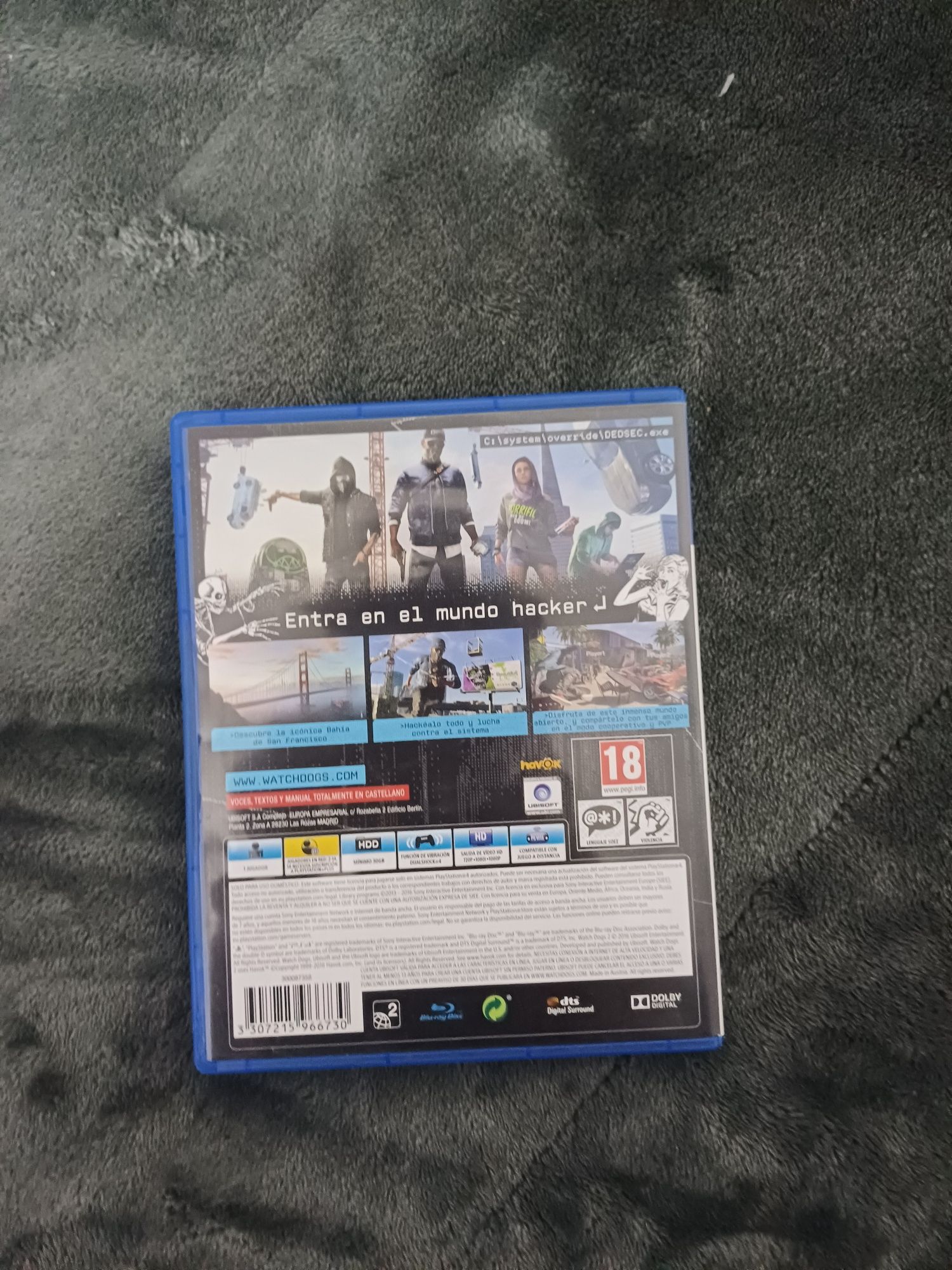 Watch Dogs 2  nunca usado