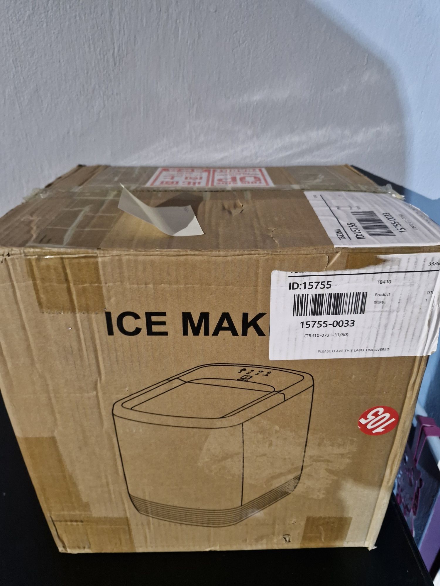 Kostkarka do lodu QMY ICE MAKER