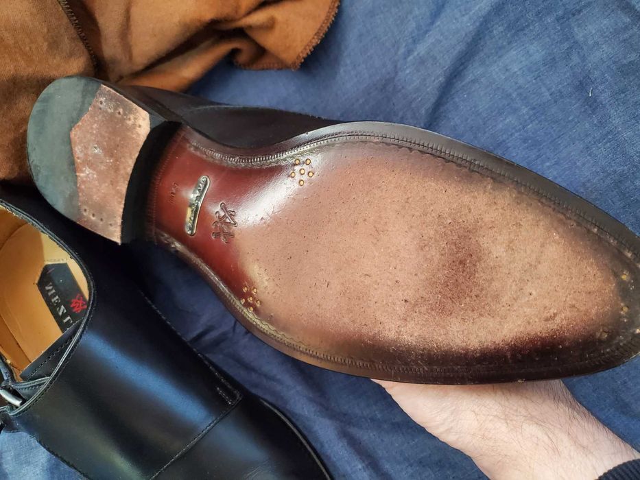 Мужские люкс туфли Mezlan Acosta Monk 11US кожа 100%