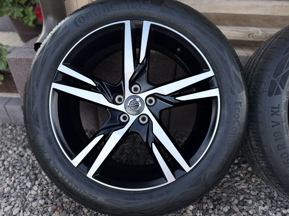 Felgi Koła 19 5x108 Volvo R-DESIGN XC60 XC90 XC40 +Opony Continental