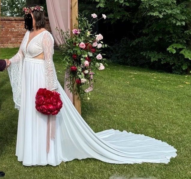 Suknia ślubna boho sejva S/M