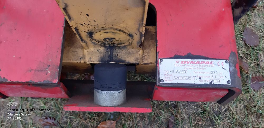 Zageszczarka dynapac honda gx 200 rewers