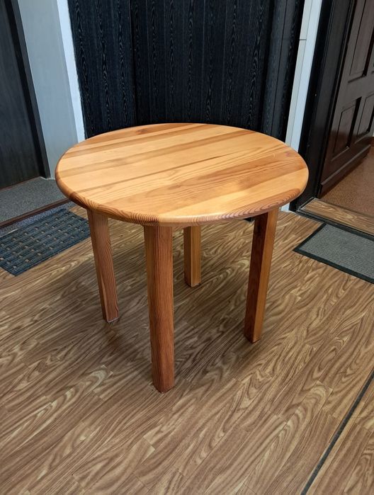 Stół drewniany okrągły