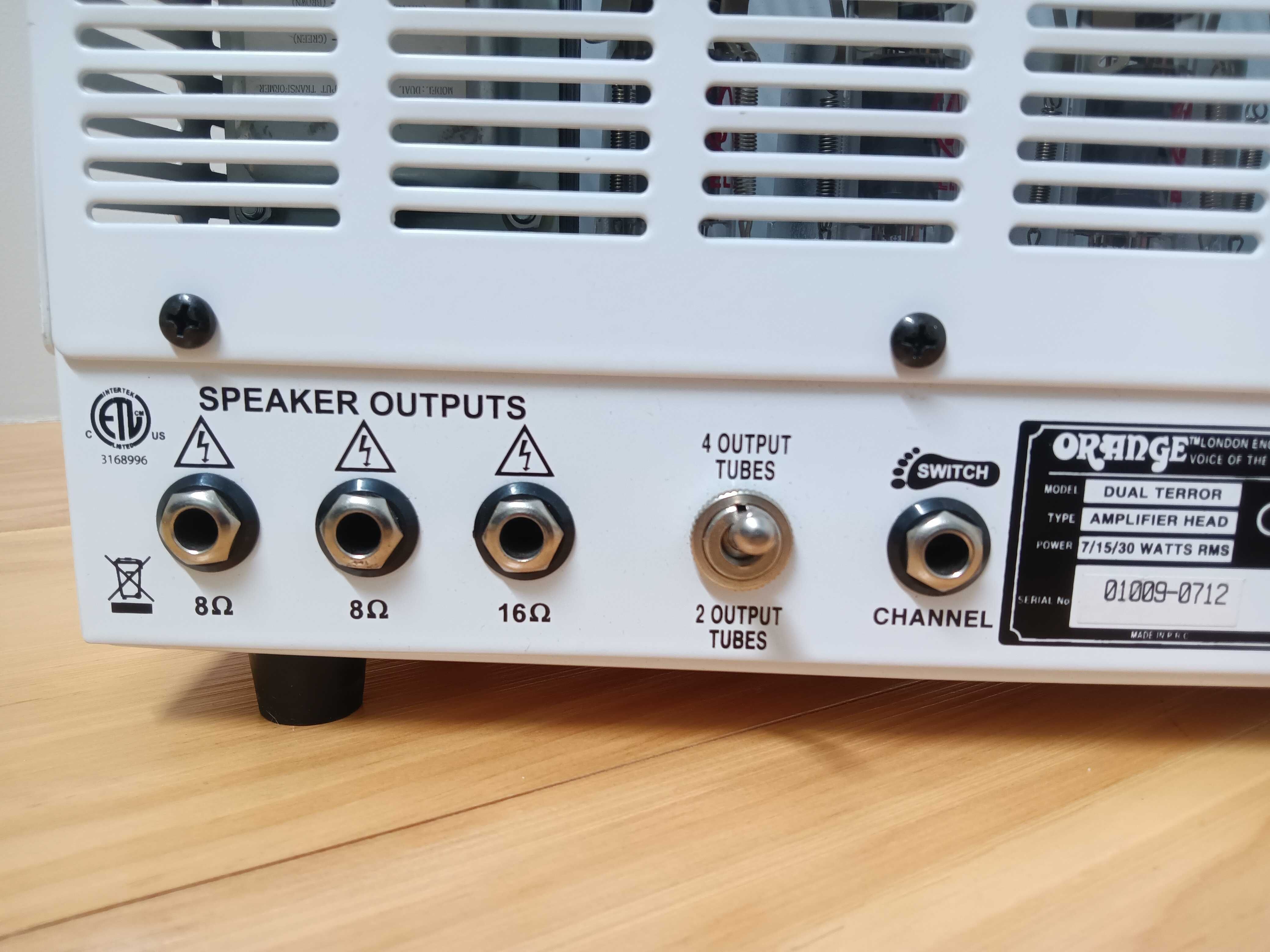 Amplificador Orange Dual Terror Head