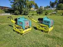 Cilindro compactador apeado