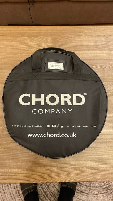 Kabel do kolumn Chord Signature XL 2x2.5m High End - 4000 zł