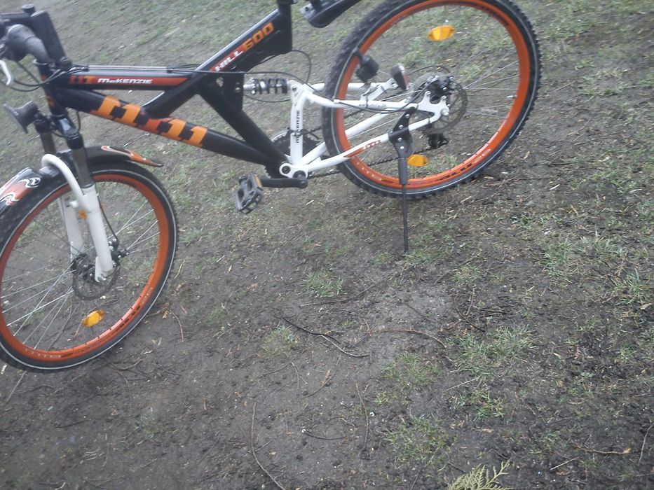 śliczny rower mckenzie mifa Niemcy hamulce tarczowe amortyzatory