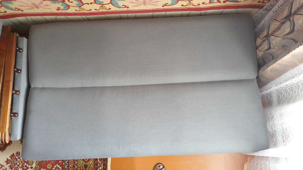 Мягкий уголок б/у – 2 кресла и диван (205x110)