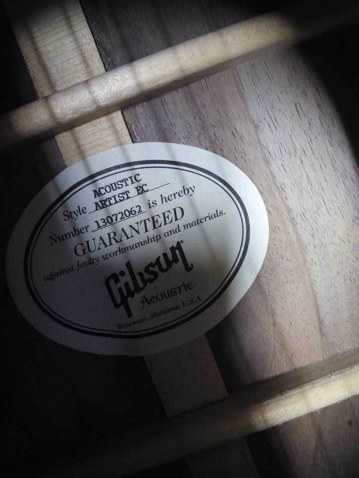 GIBSON Acoustic Artist EC c/ pré