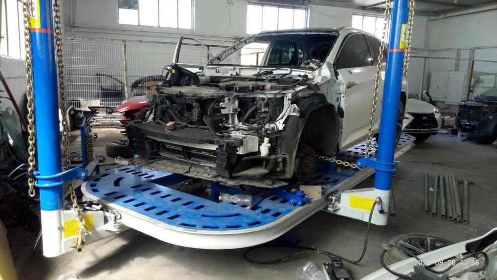Рихтовочный стапель, стенд для правки геометрии кузова авто 5,8 метра