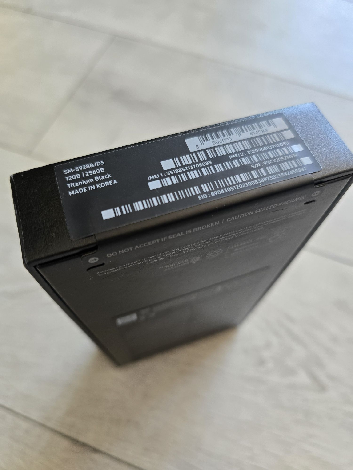 Nowy Samsung Galaxy S24 Ultra 12/256Gb Titanium Black