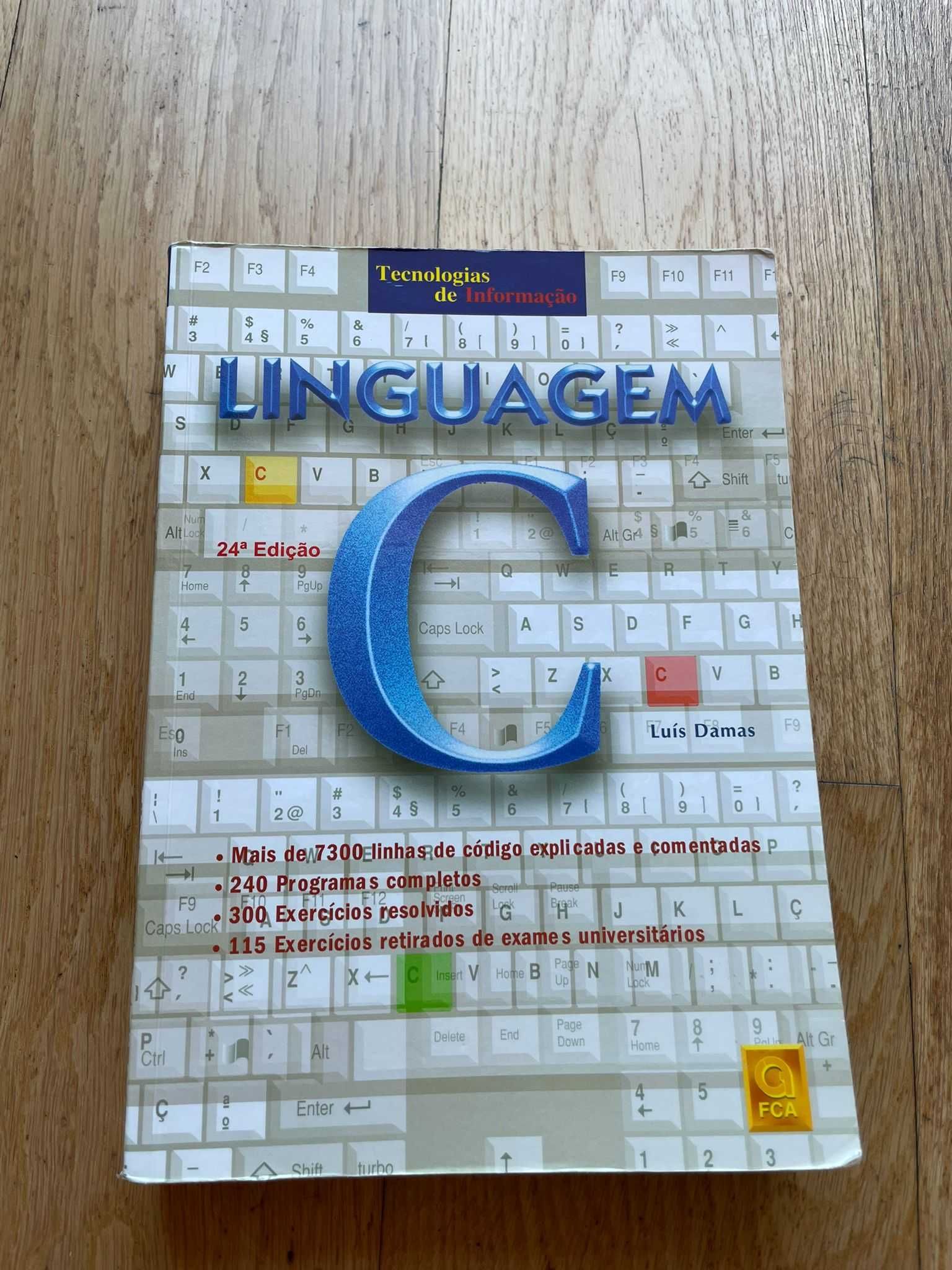 Livro Linguagem C de Luís Damas (Português)