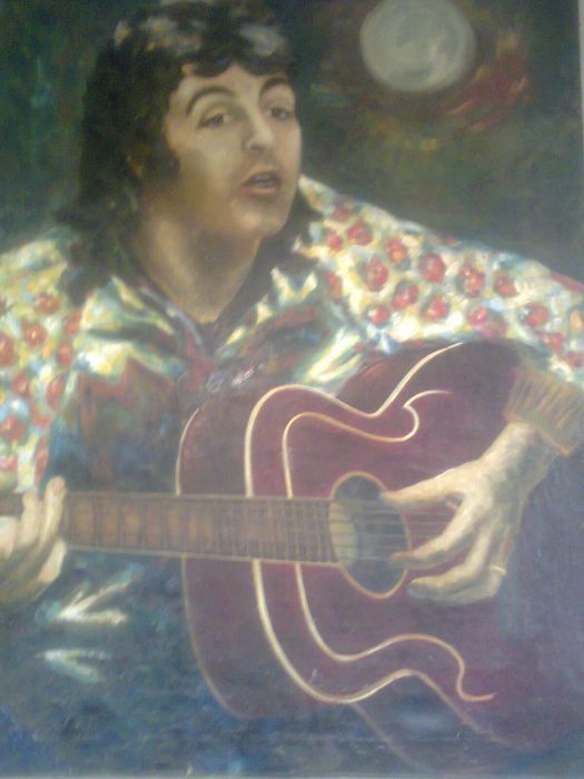 Продаётся картина, группы Битлз.