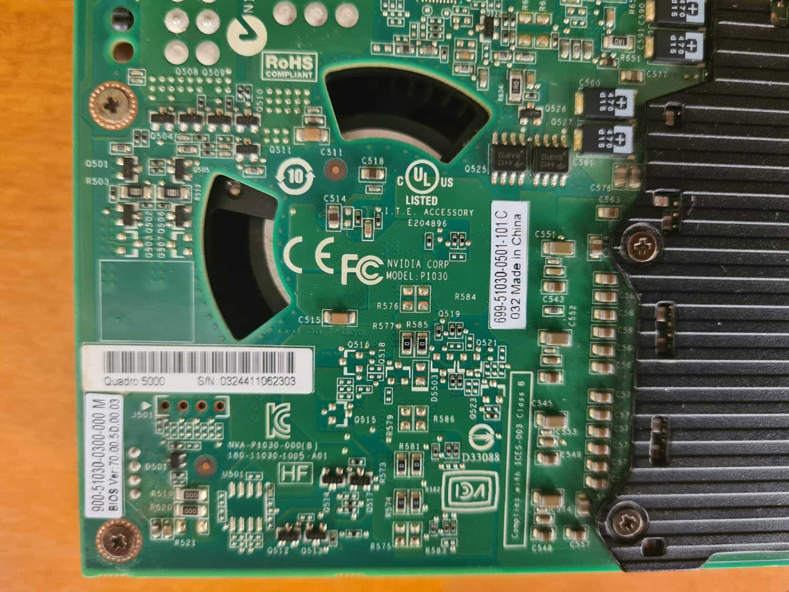 Відеокарта nVidia Quadro 5000 2.5Gb