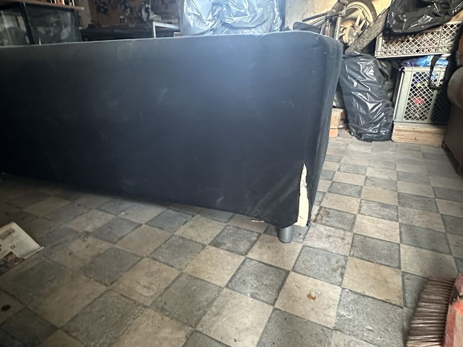 Sofá 3 lugares preto