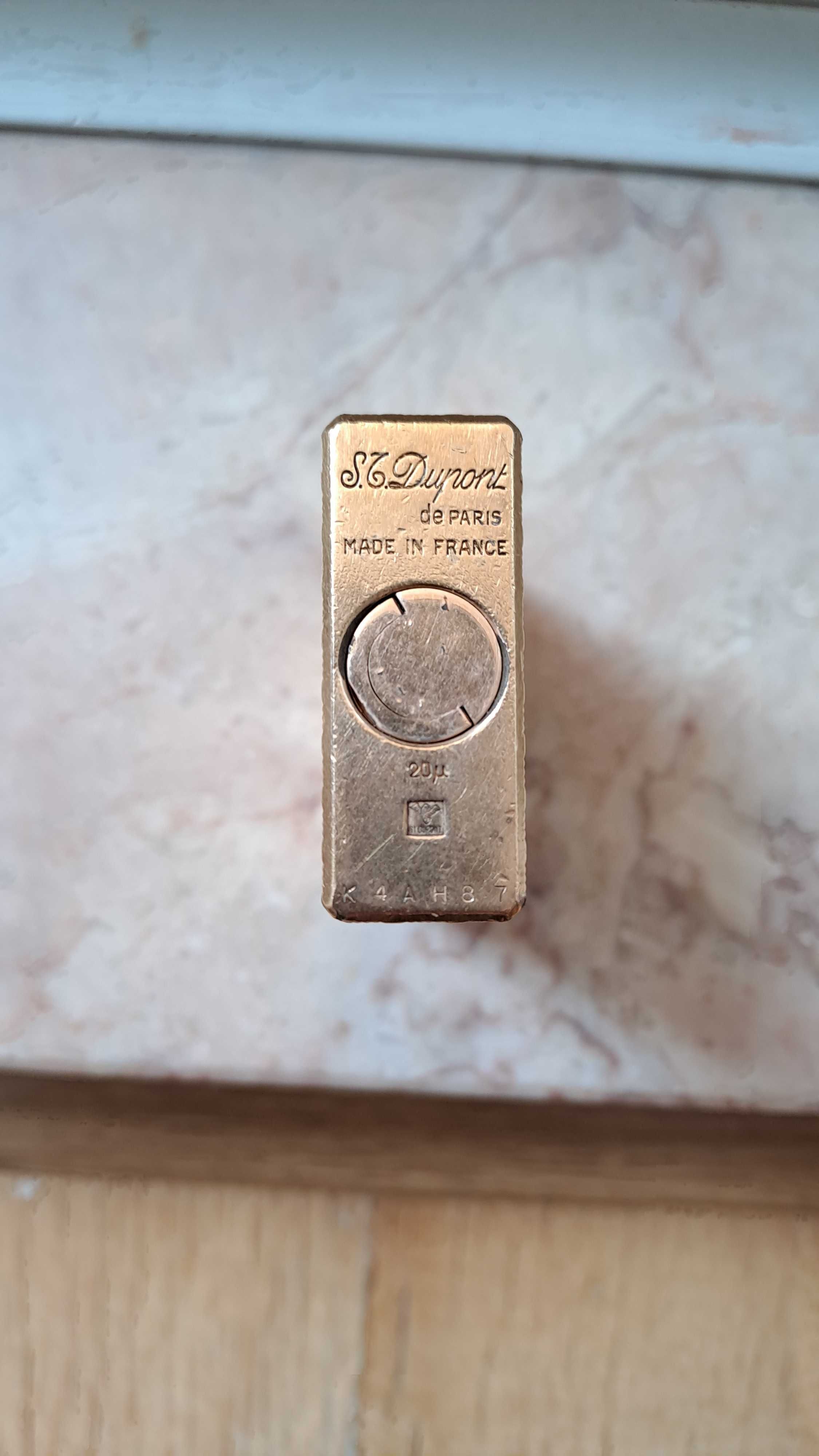 Isqueiro Dupont Ouro