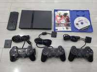 Konsola Sony Playstation 2 Slim PS2 3Pady Pilot Karta SCPH-79003 Wysył