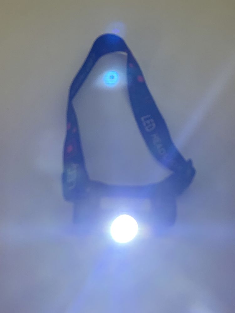 Lampa czołowa led , rower , bieg