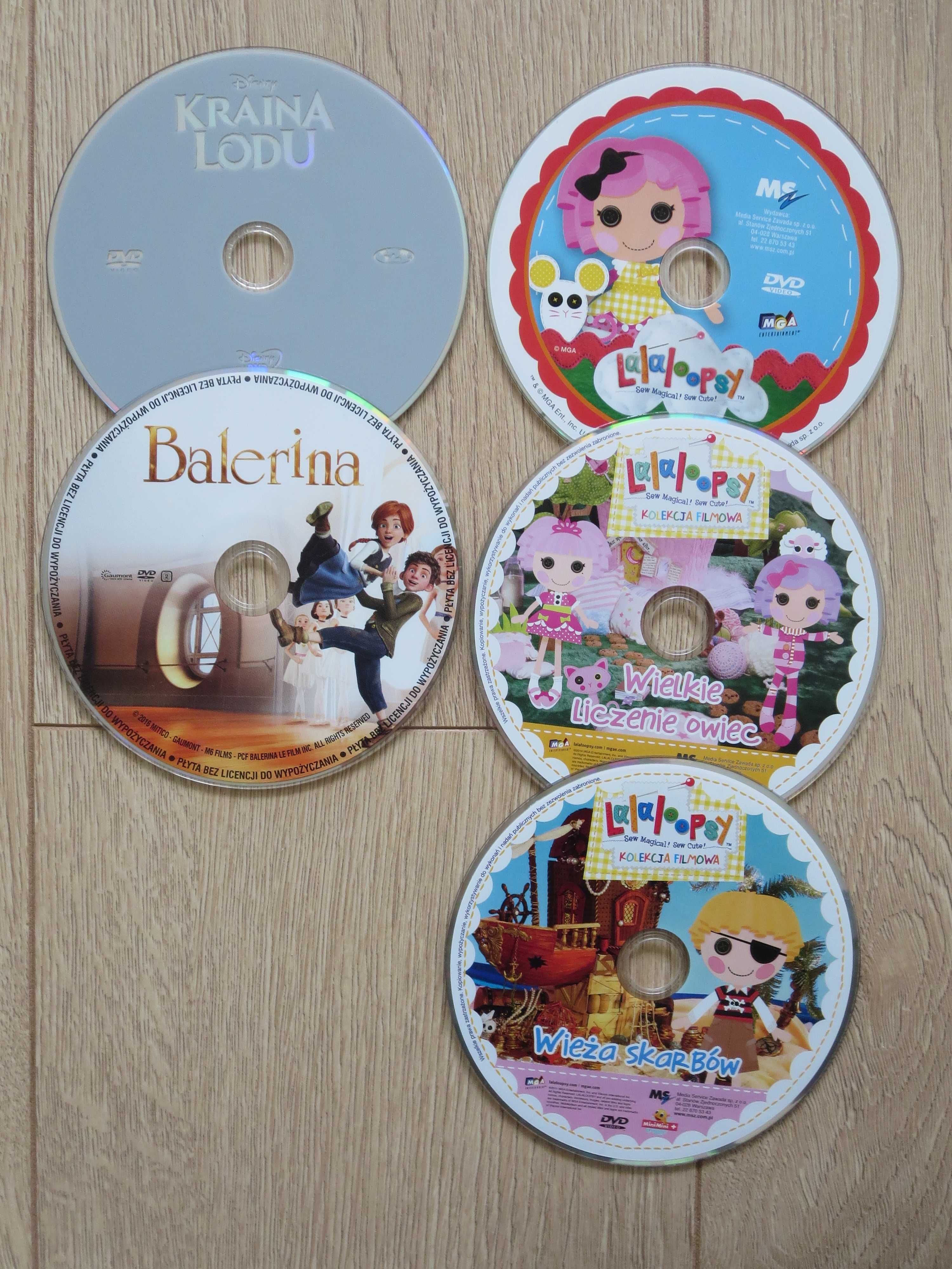 Bajki dla dzieci - zestaw 15 płyt DVD plus futerał gratis