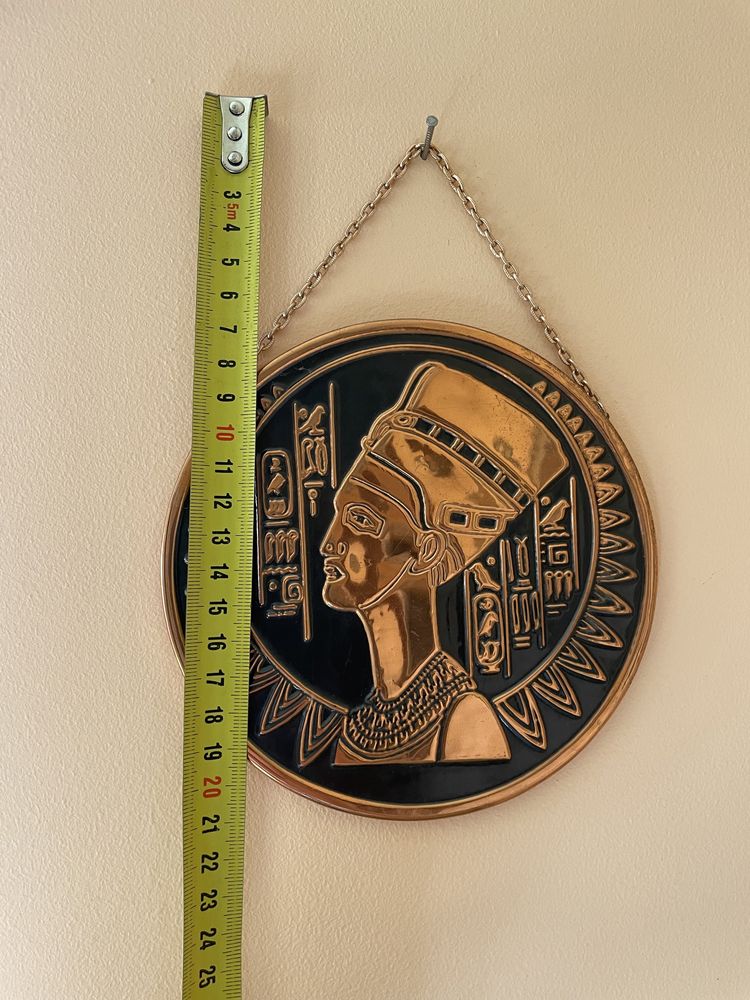 Faraon obrazek metal medalion