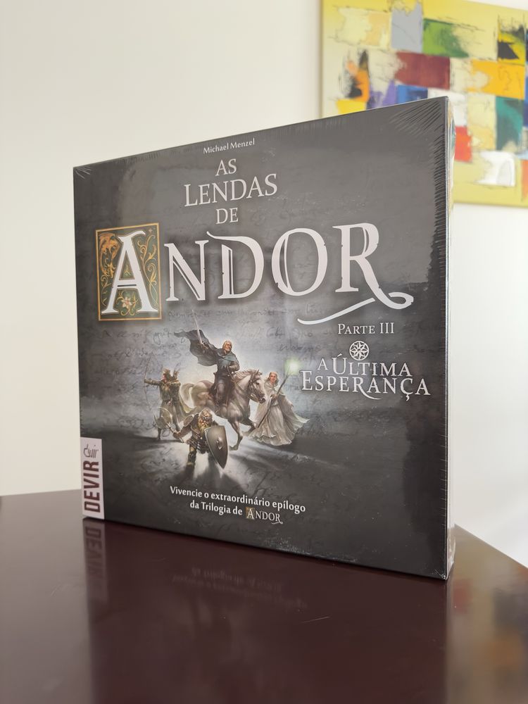 Jogo de tabuleiro As lendas de andor parte 3: a ultima esperança