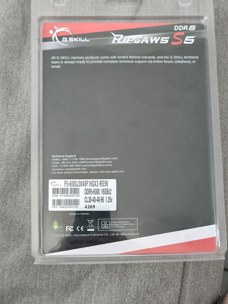 2x16GB ddr5 low profile 6000 cl30, gwarancja pl