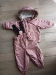 Kombinezon kurtka i spodnie zimowe na szelkach h&m rozmiar 80