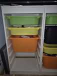 Komoda Ikea Trofast z pojemnikami