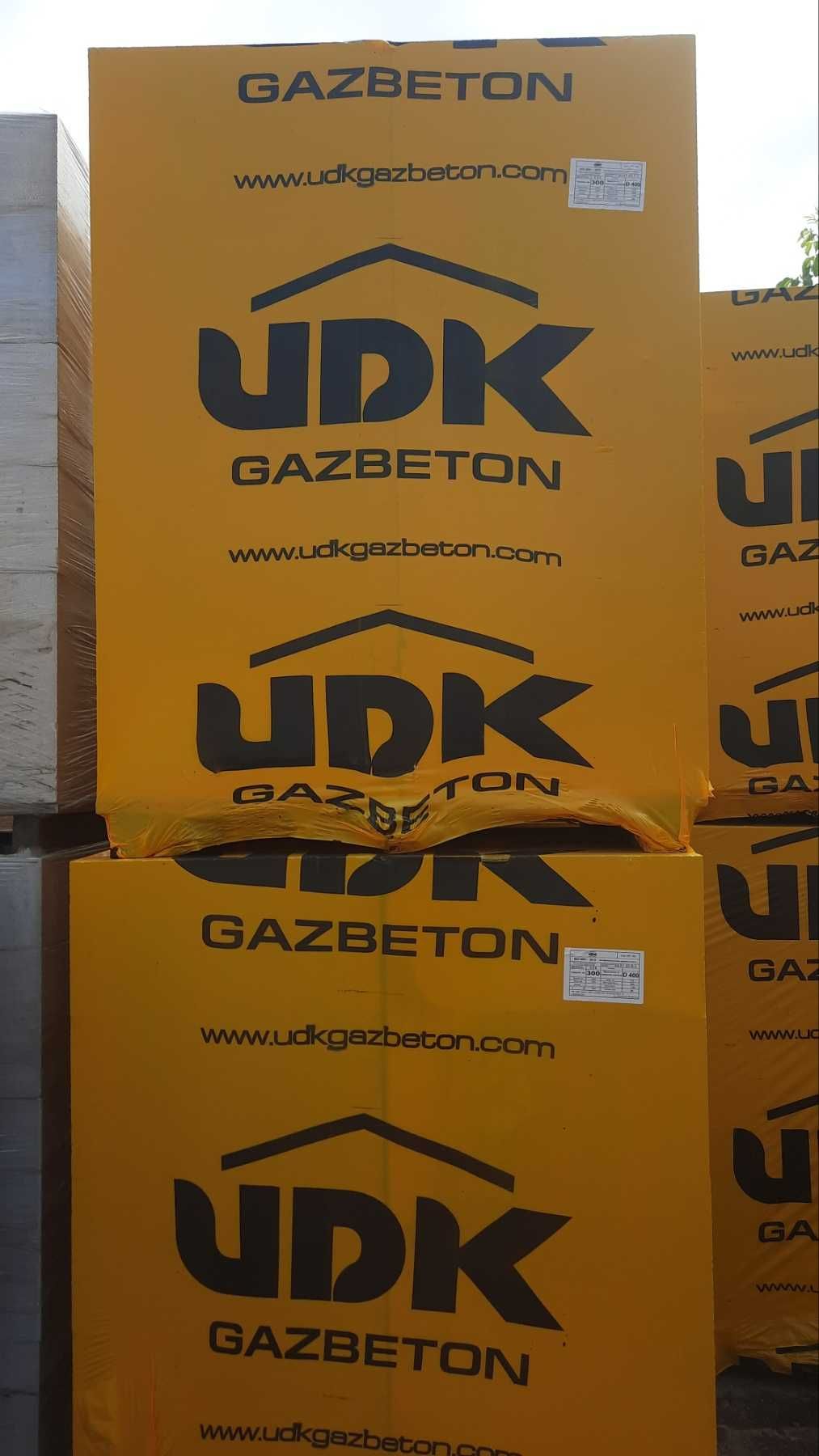 Газобетон UDK высокоточный, Качественный газобетон ЮДК D400