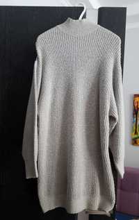 Шерстяное платье свитер