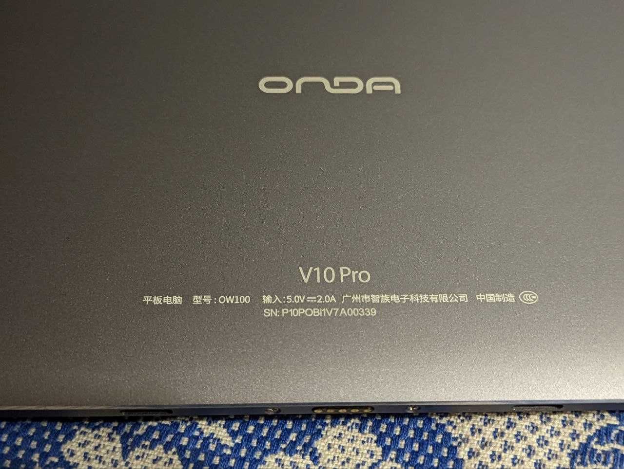 Планшет Onda V10 Pro Retina 4/32Gb 10.1" (2560x1600) /Dual OS + чехол