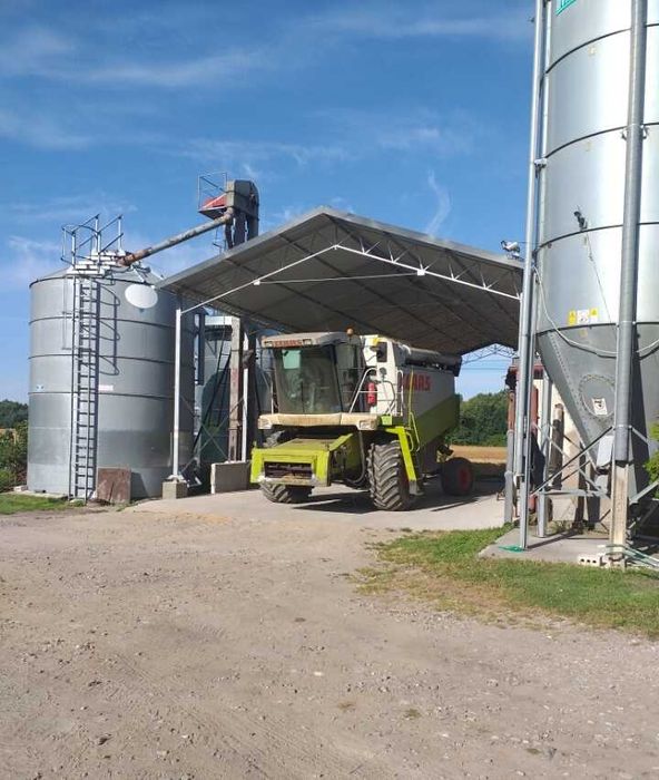 WIATA ROLNA Konstrukcja 8 x 9,5m Garaż Magazyn Hala rolna warsztat