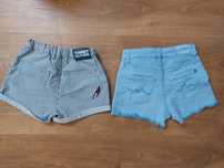 Tshirt e Calções da Tommy Hilfiger e Pepe Jeans, menina,  8 anos