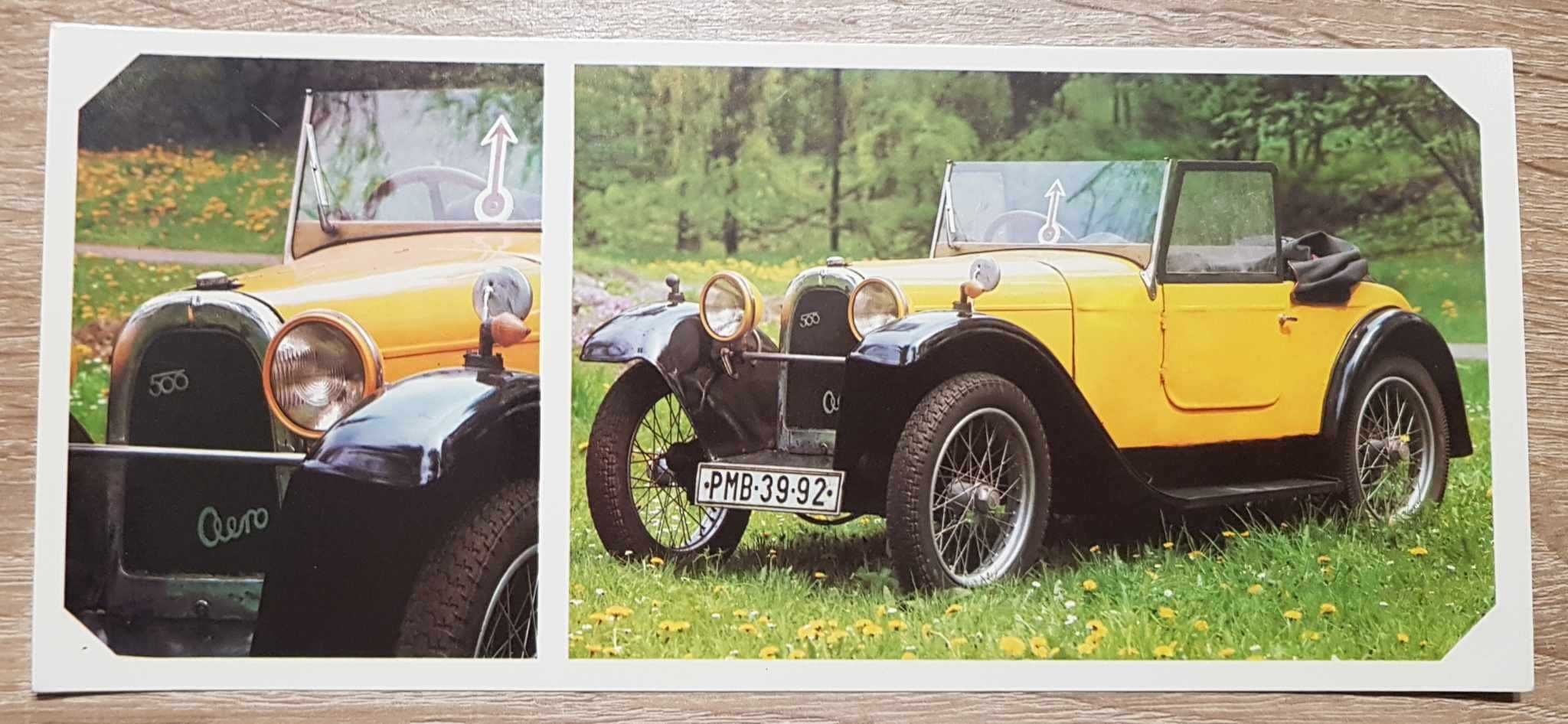 Veteráni na nasich cestách tom 1 - 21 widokówek starych samochodów