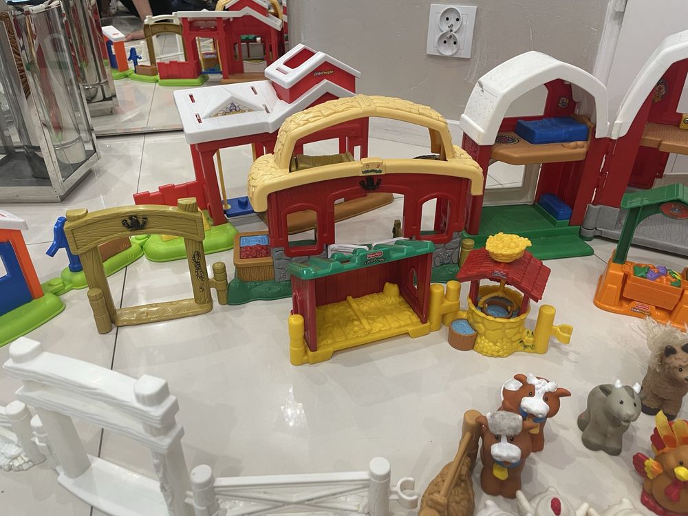 Farma interaktywna fisher price, wielki zestaw