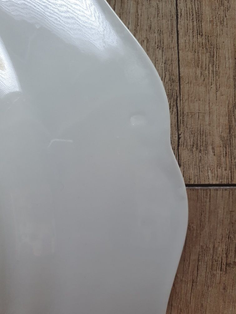 Porcelanowa patera półmisek talerz z okresu PRL Wałbrzych ø 32 cm