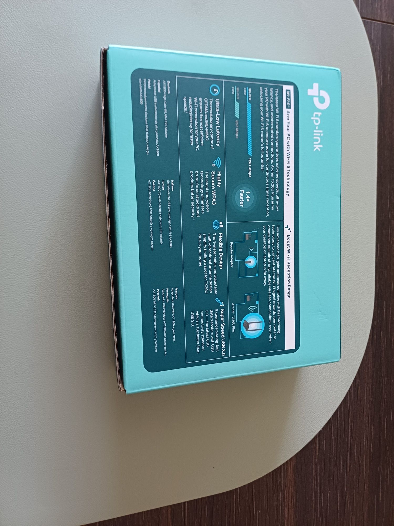 Karta sieciowa TP- Link AX 1800