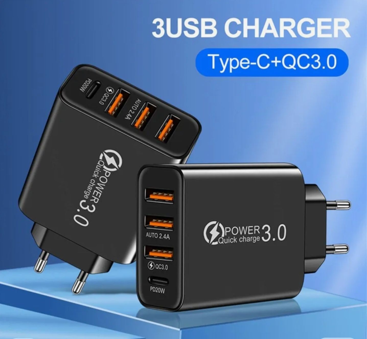 Carregador + cabo usb C