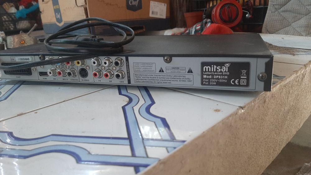 Leitor de DVD's como novo