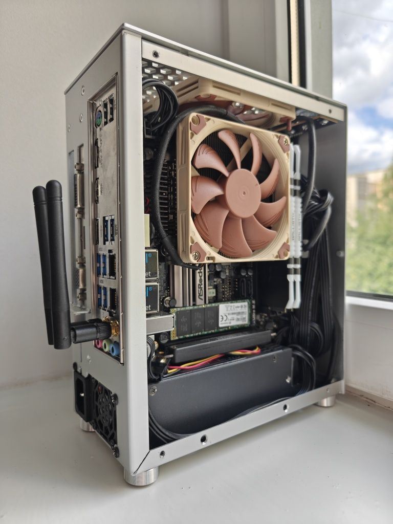 Metalfish S3 + FlexATX 500w 5.3 літра itx кейс