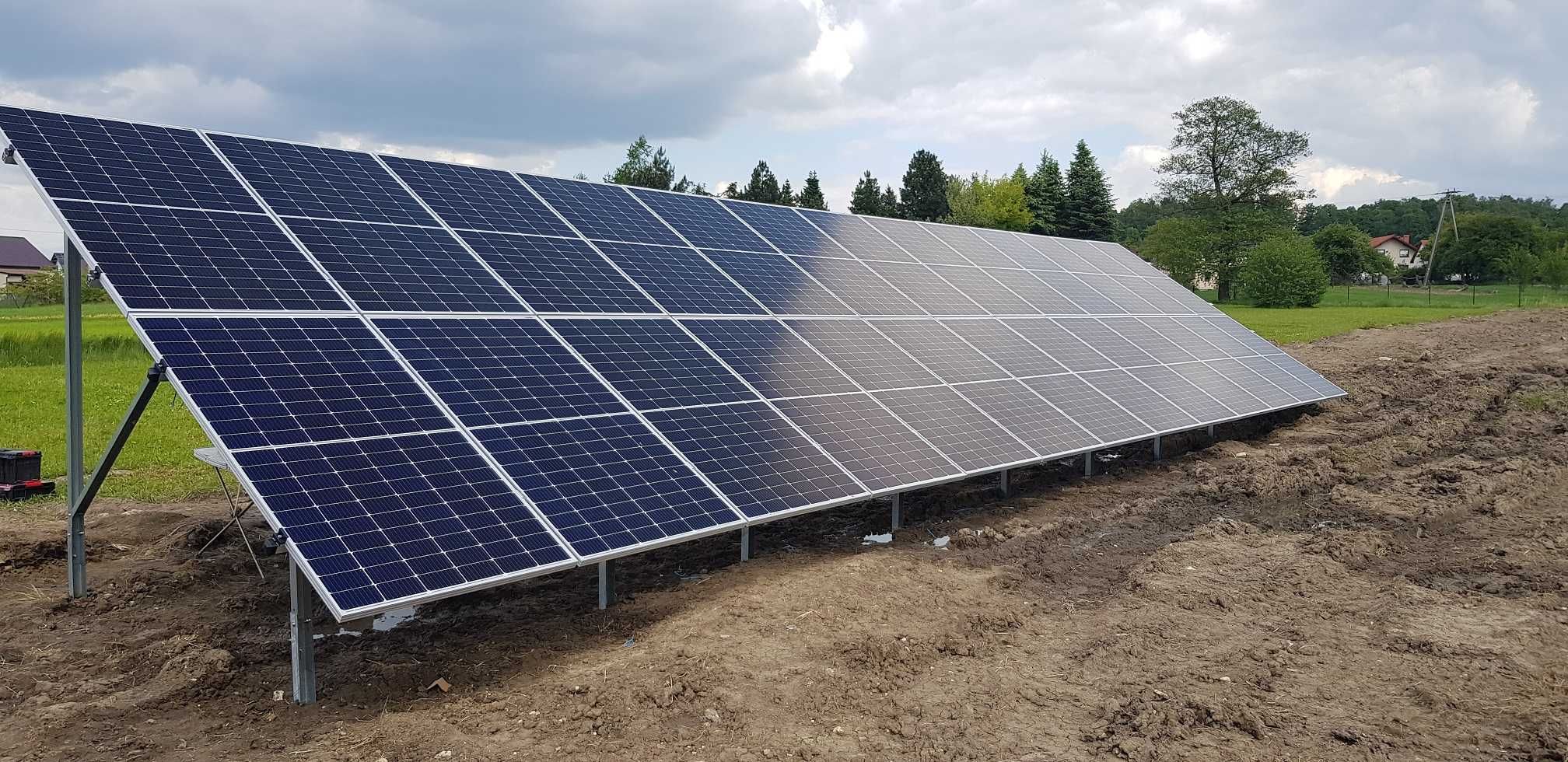 FOTOWOLTAIKA Instalacja Gruntowa 6,3KWp + Klimatyzacja /Grzanie