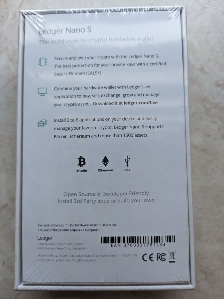 Ledger Nano S - Folia