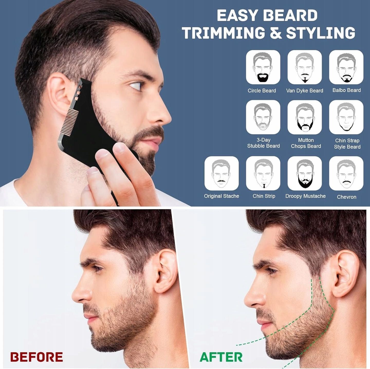 ZESTAW PIELĘGNACJI BRODY Barber Shop 11W1 Prezent dla Mężczyzn 11 el.